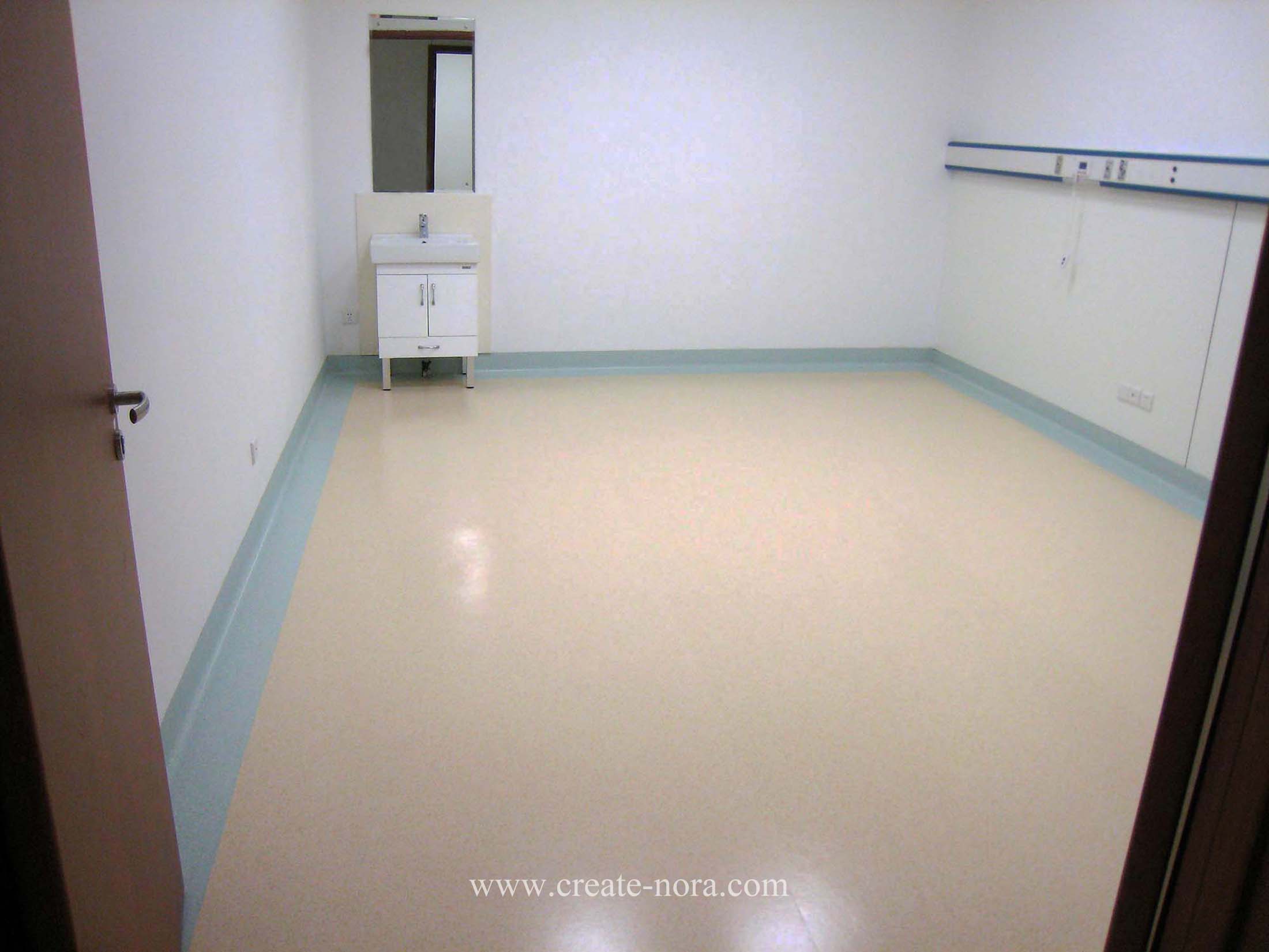 the photo of nora rubber flooring in Hainan Hospital of Chinese PLA General Hospital 8